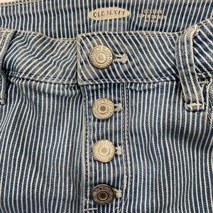 Old Navy Blue Striped Jeans